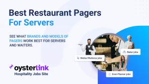 woman wearing a pager